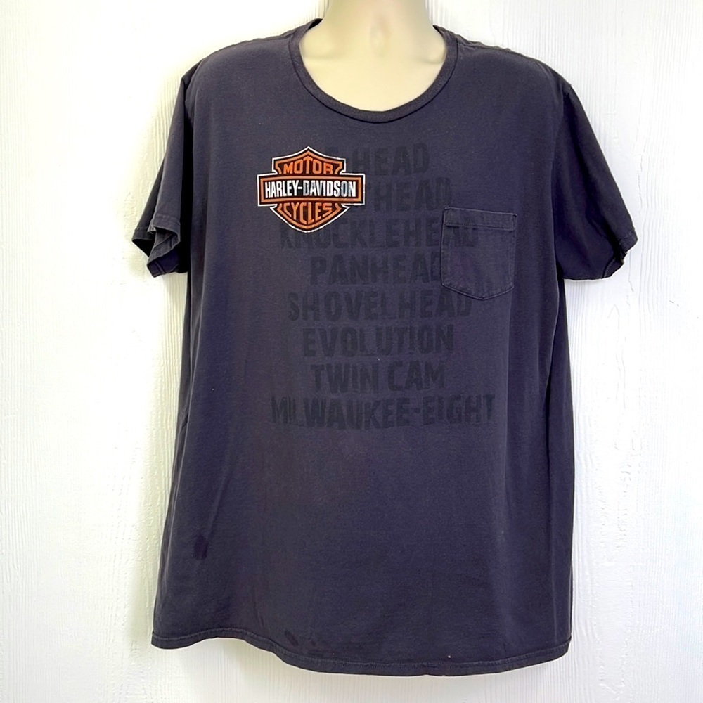 Harley Davidson - 2016 Seminole Sanford Florida Skull Short Sleeve T Shirt XL